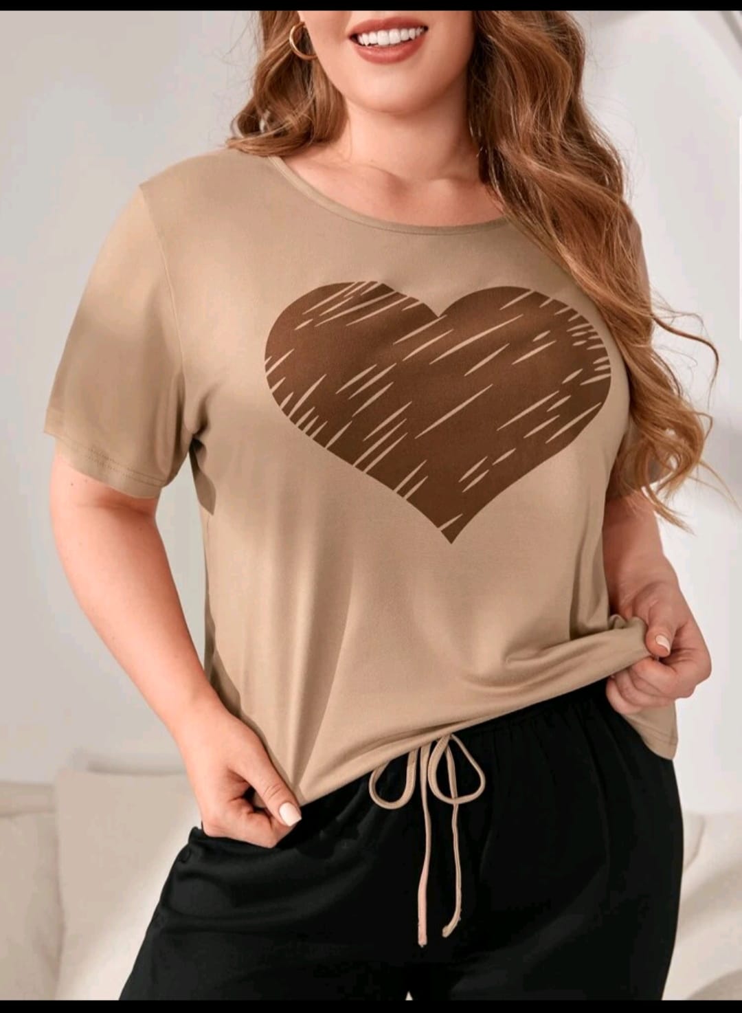 Caramel Heart Nightwear