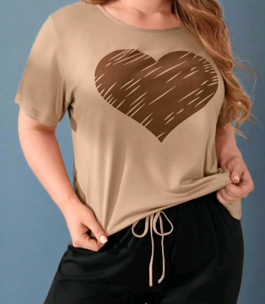 Caramel Heart Dress