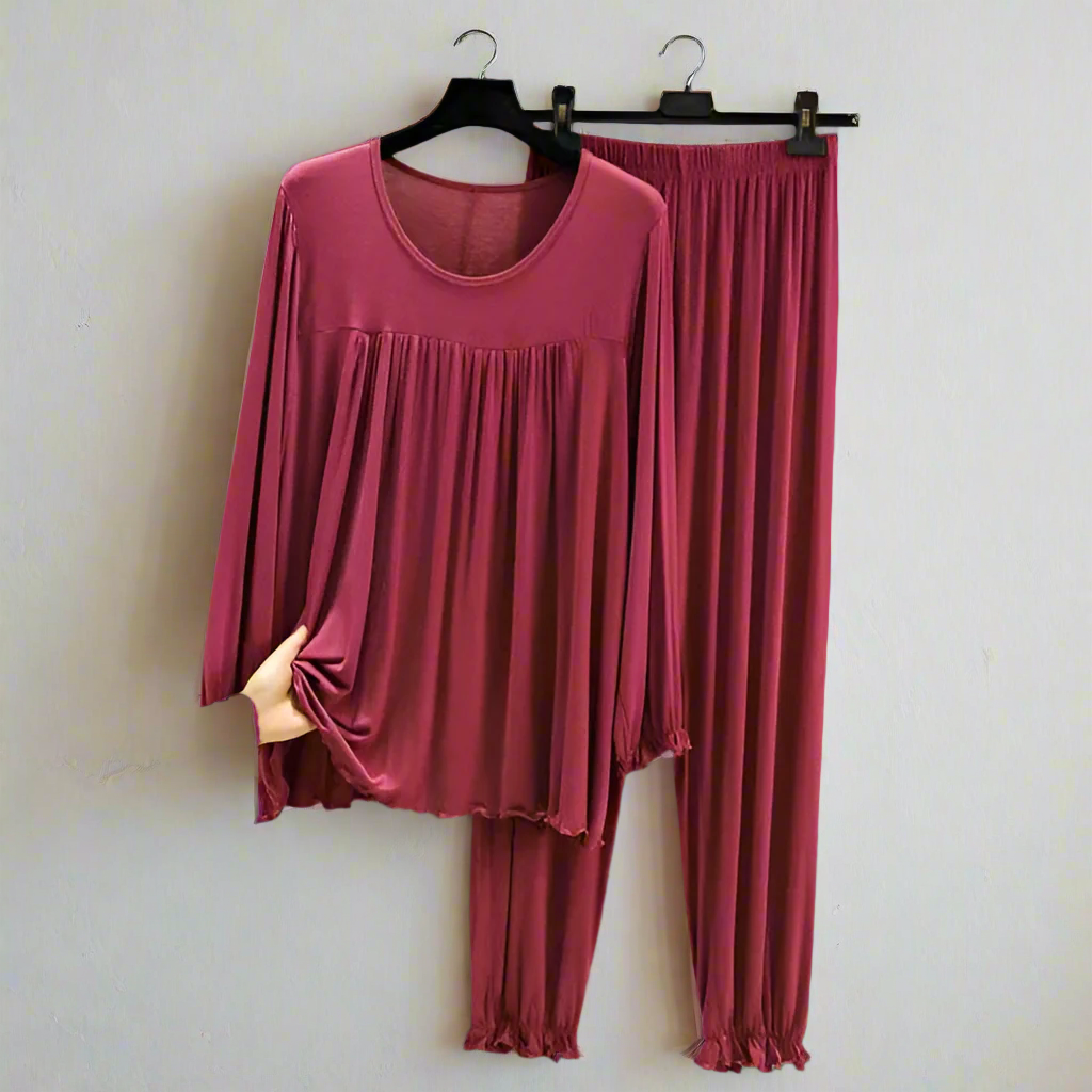 Dark Pink Palazzo Dress