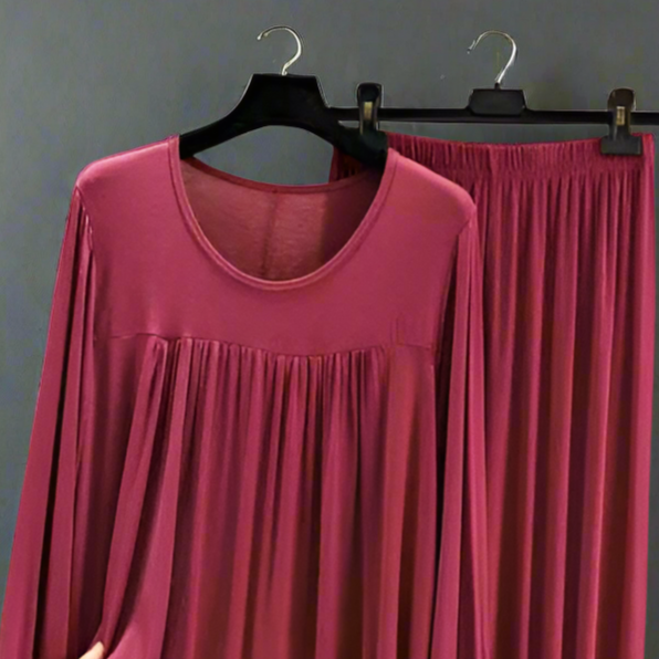 Dark Pink Palazzo Dress