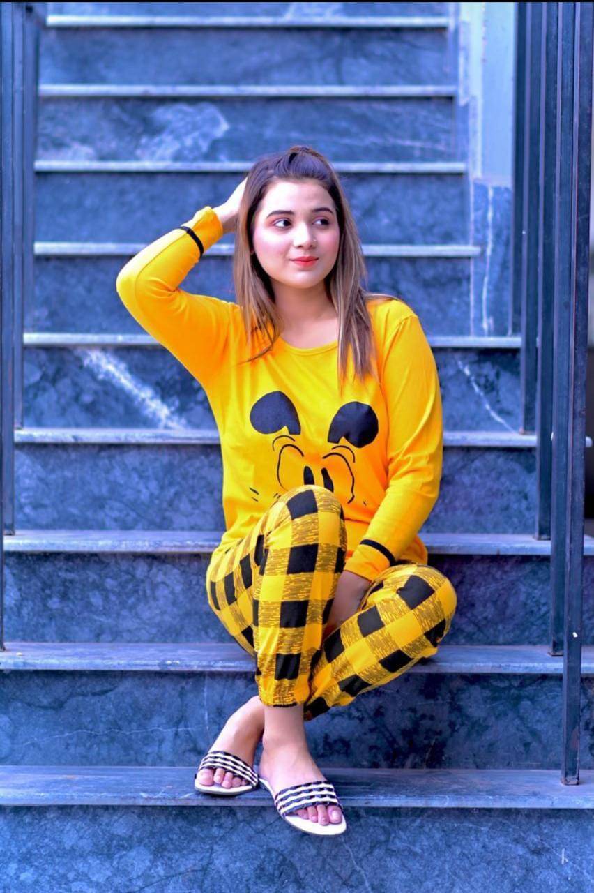 YELLOW CHECK - Full Sleeves